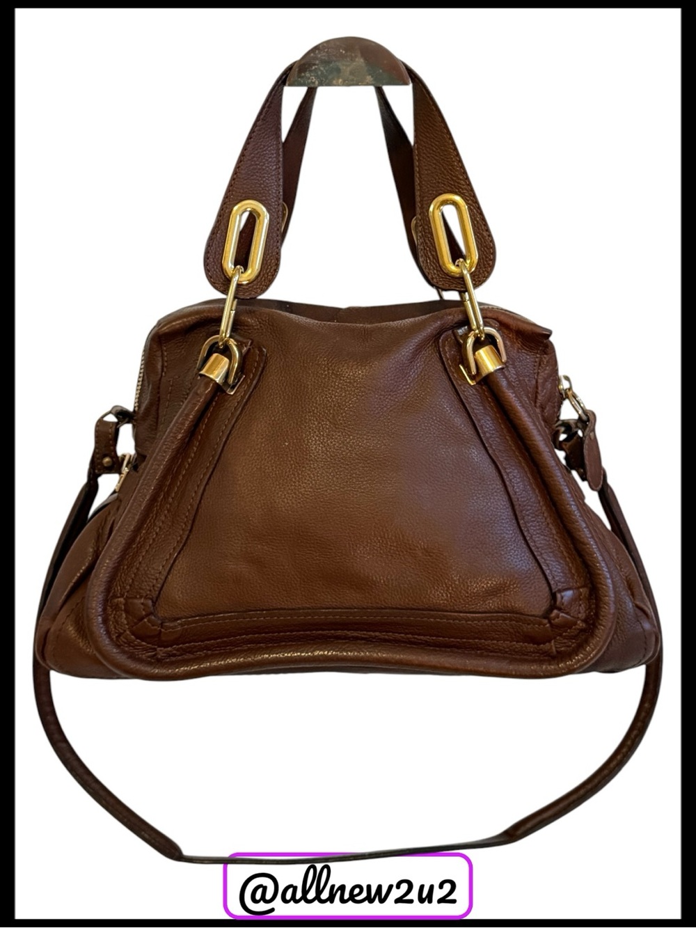 Chloe’ Paratay  Shoulder Handbag in Rock - Picture 4 of 14